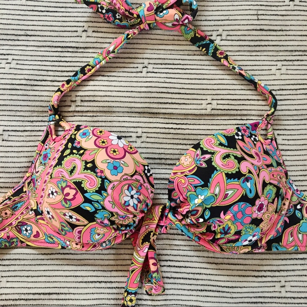 Victoria Secrets push up bikini halter top